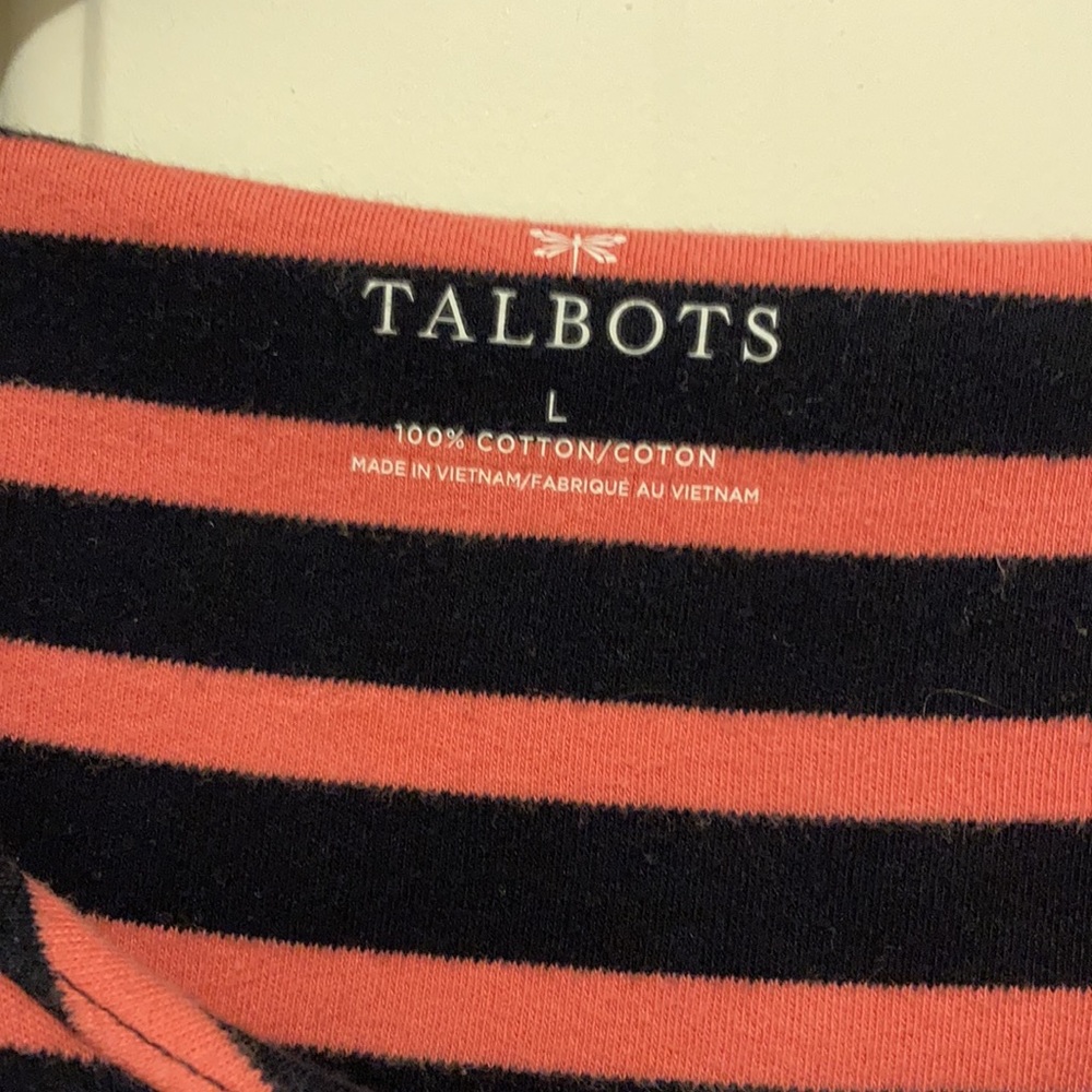 Talbots striped dress - Picture 2 of 5